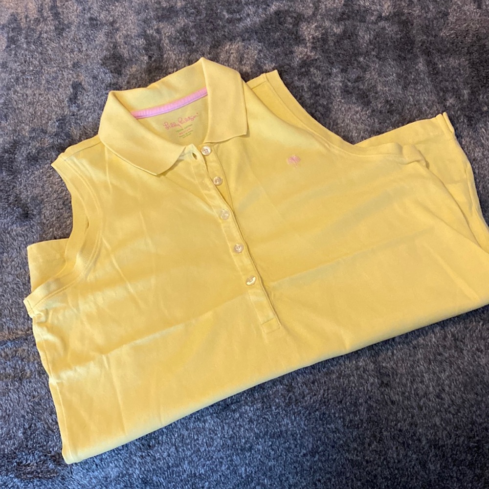 Lilly Pulitzer sleeveless cotton top size medium